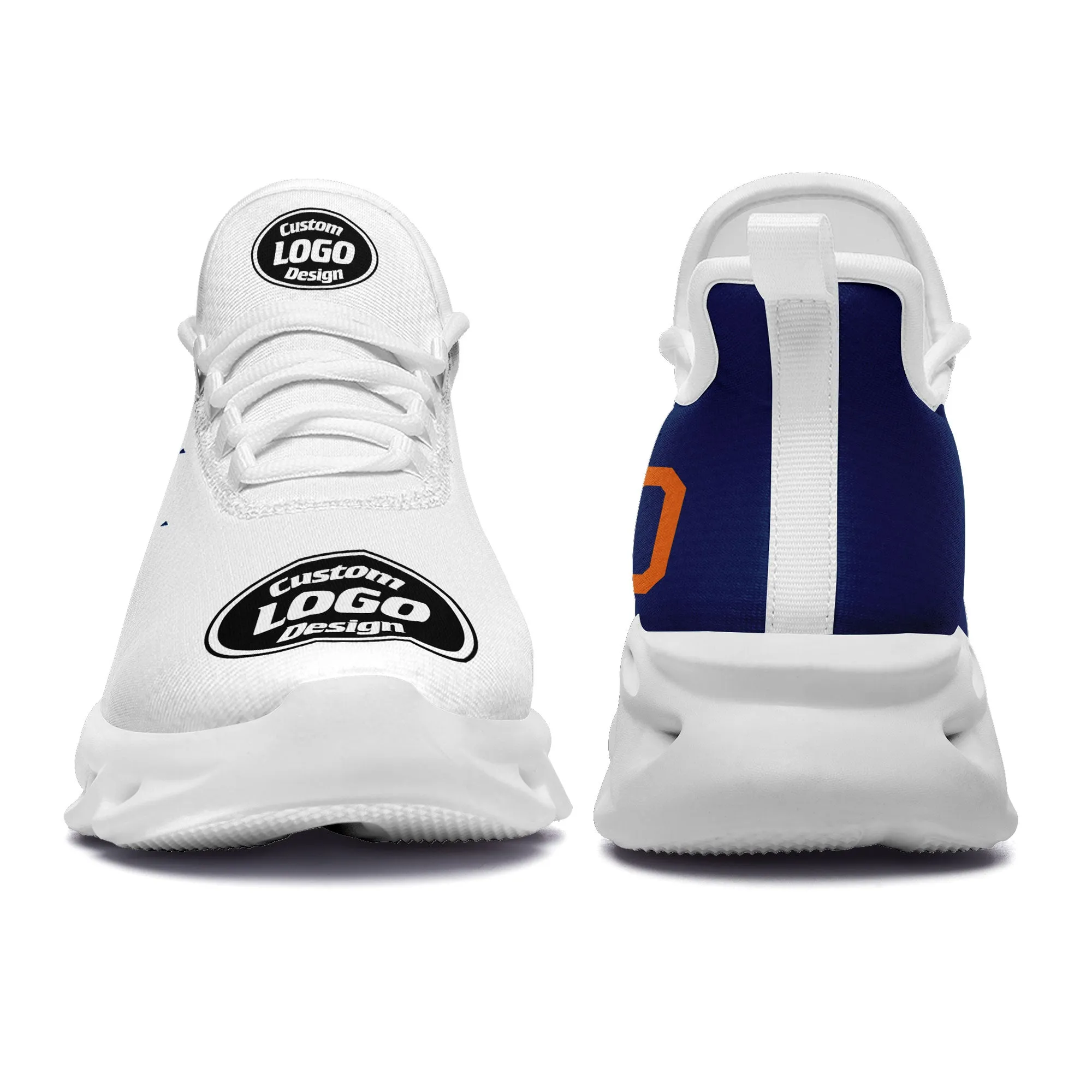 Custom White Blue Jersey MaxSoul Shoes and Hat Combo Offer Personalized ZH-D0b0090-a