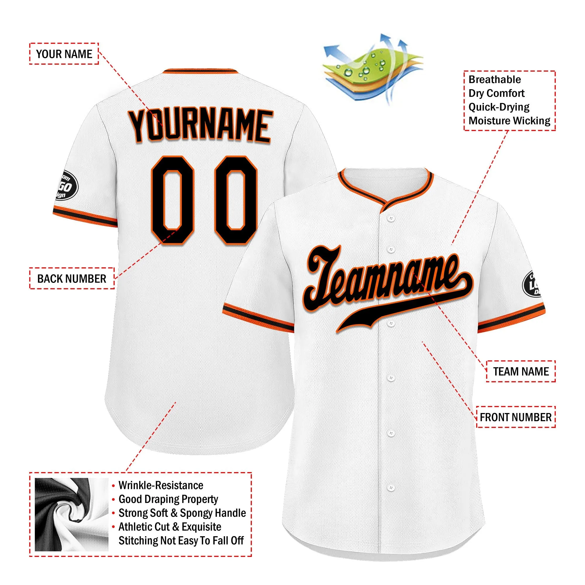 Custom White Orange Jersey MaxSoul Shoes and Hat Combo Offer Personalized ZH-D0b0087-a