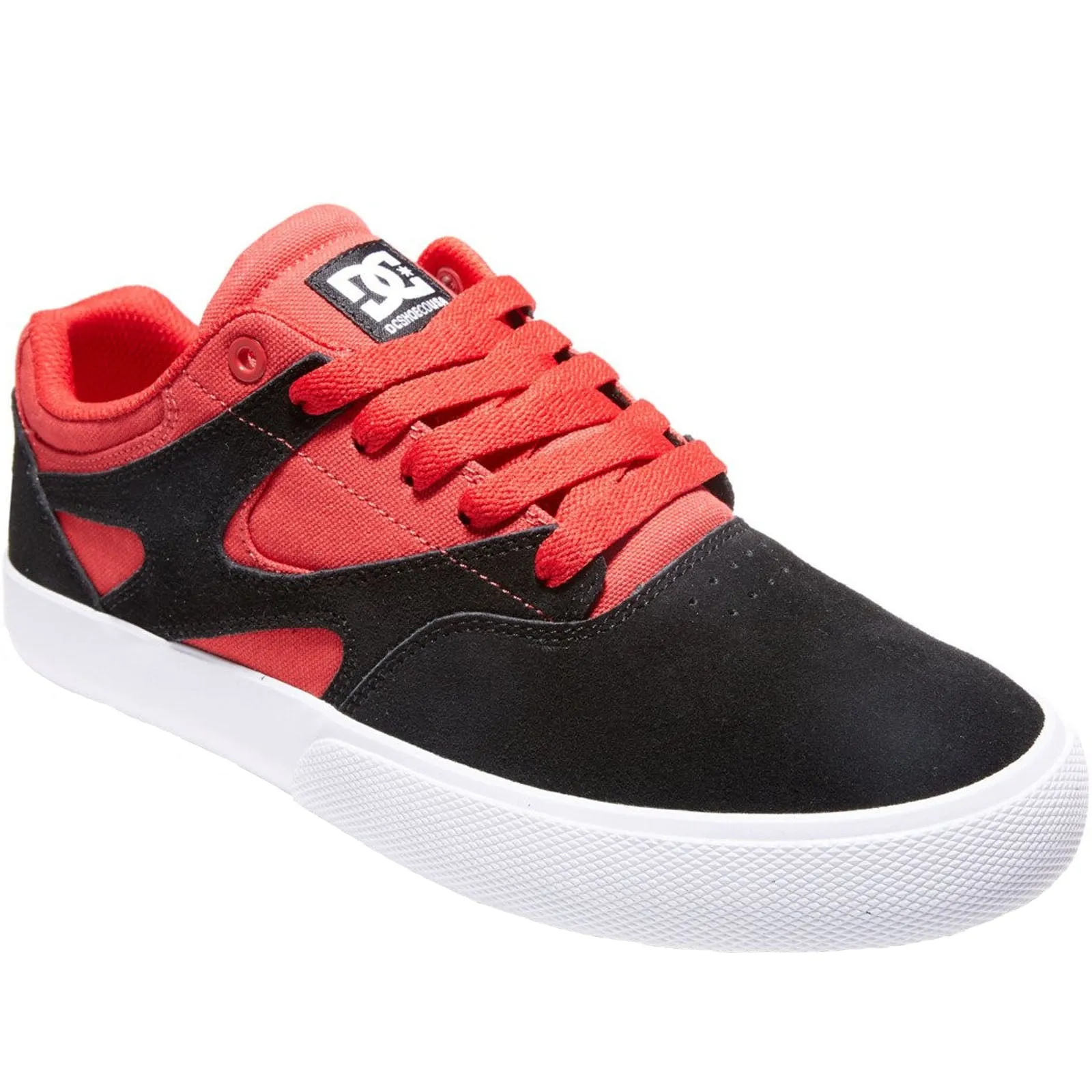 DC Shoes Mens Kalis Low Rise Suede Leather Trainers