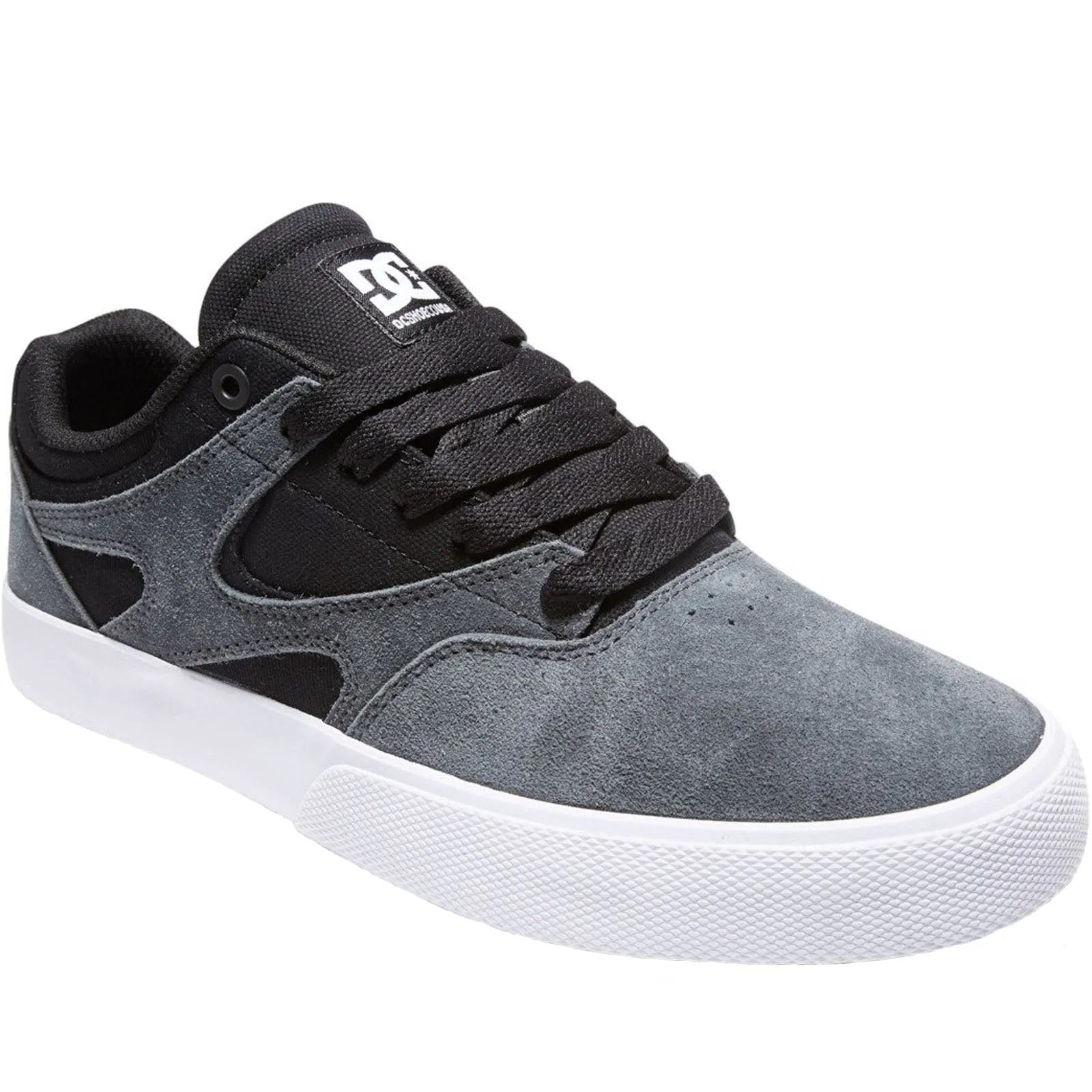 DC Shoes Mens Kalis Low Rise Suede Leather Trainers