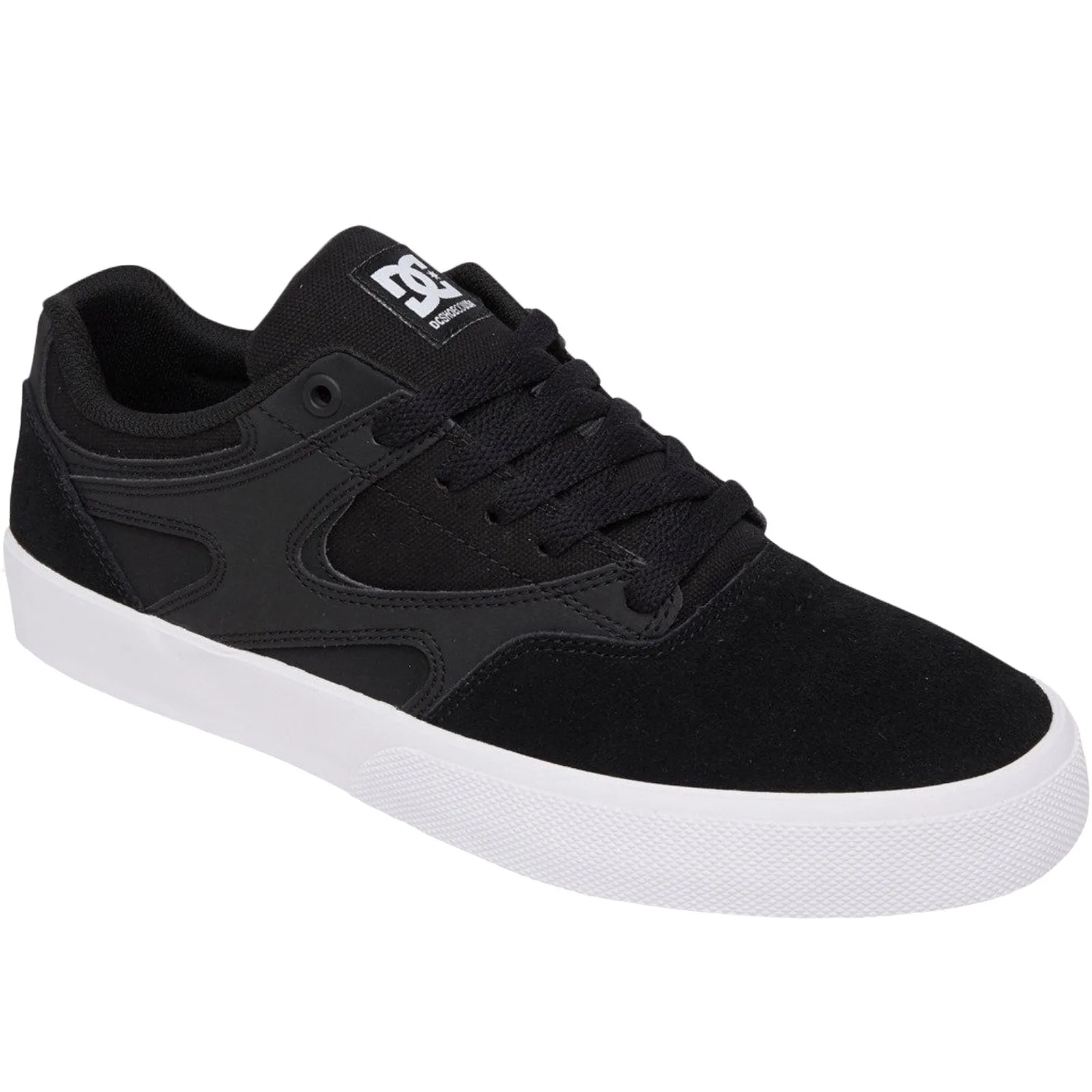 DC Shoes Mens Kalis Low Rise Suede Leather Trainers