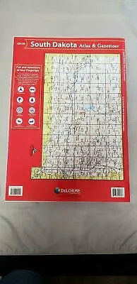 Delorme South Dakota SD Atlas & Gazetteer Map Newest Edition Topo / Road Maps