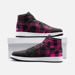 DUSTY PLAID GRAPES Unisex Sneaker TR