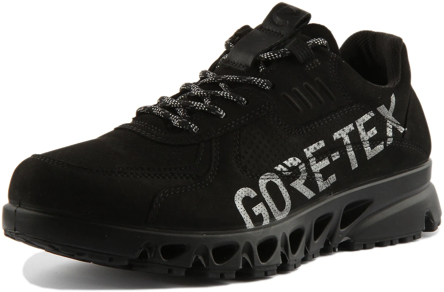 Ecco Multi Vent Gortex Trainer In Black For Men