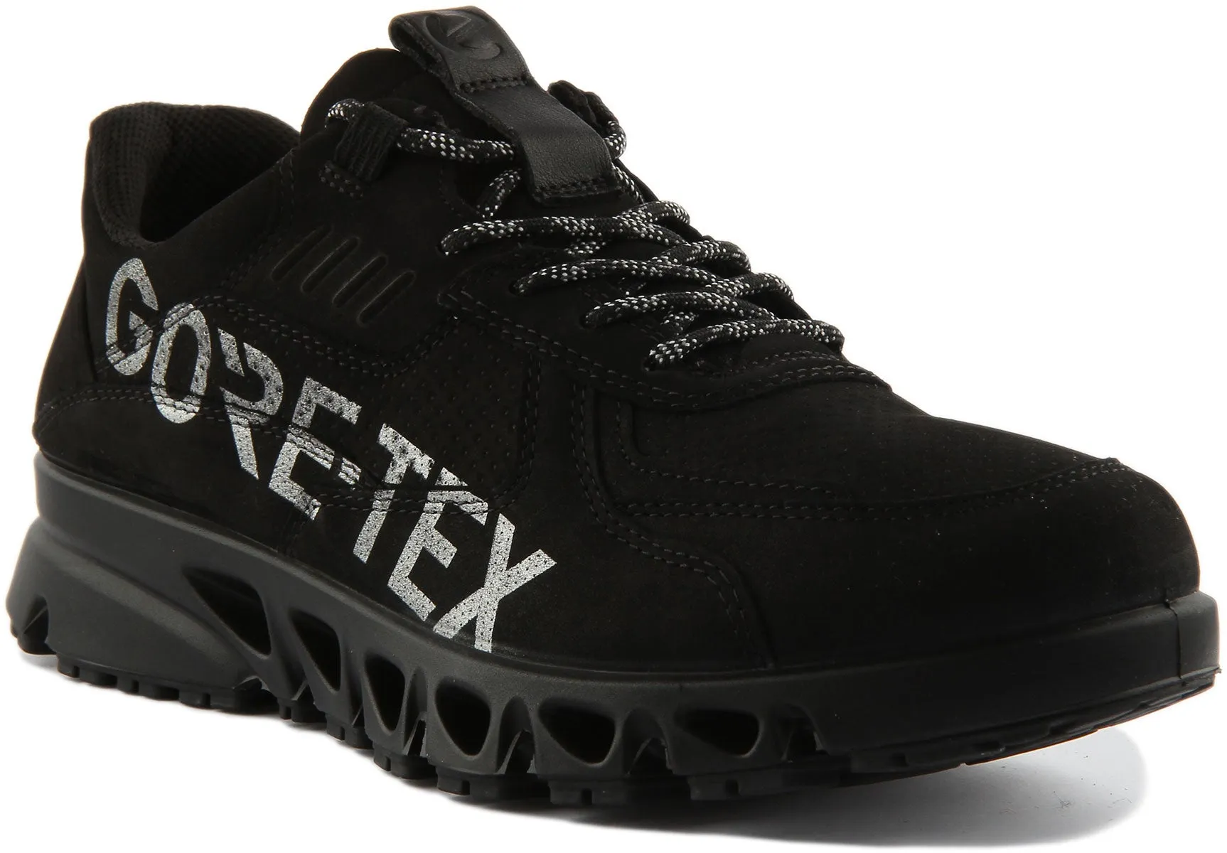 Ecco Multi Vent Gortex Trainer In Black For Men