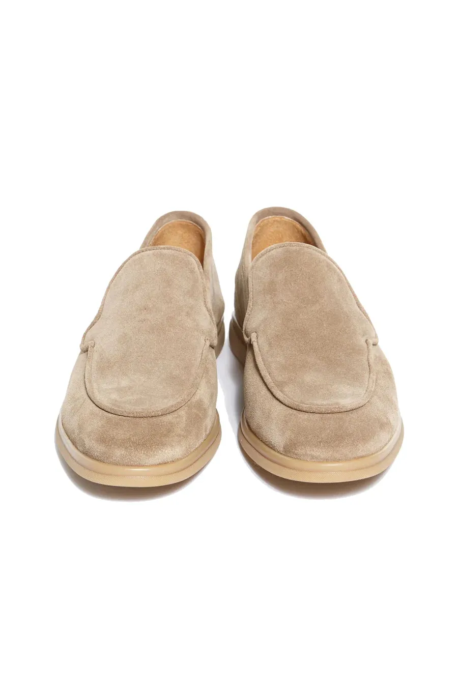 ELEVENTY Suede Beige Loafer