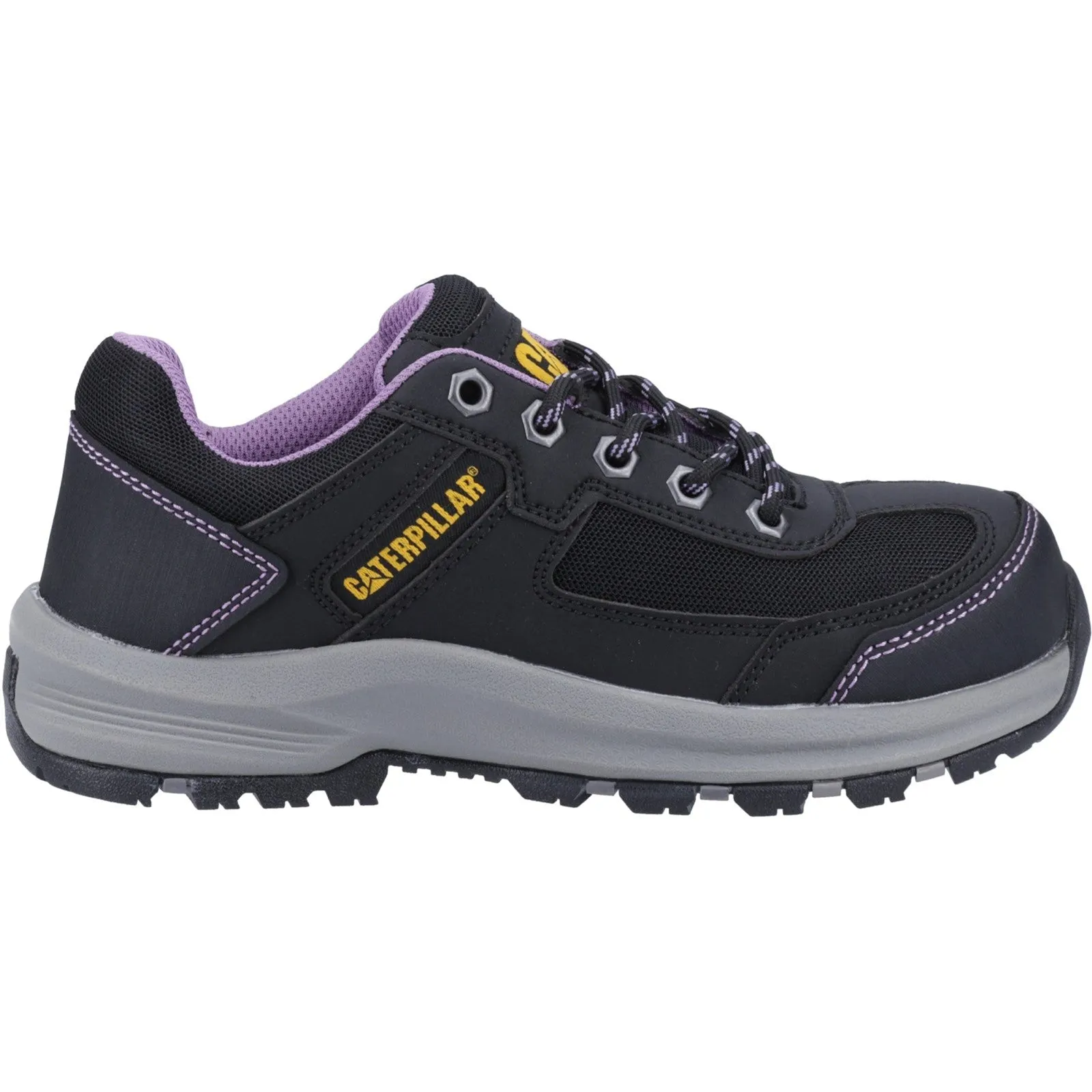 Elmore Work Shoe S1 Black/Lilac