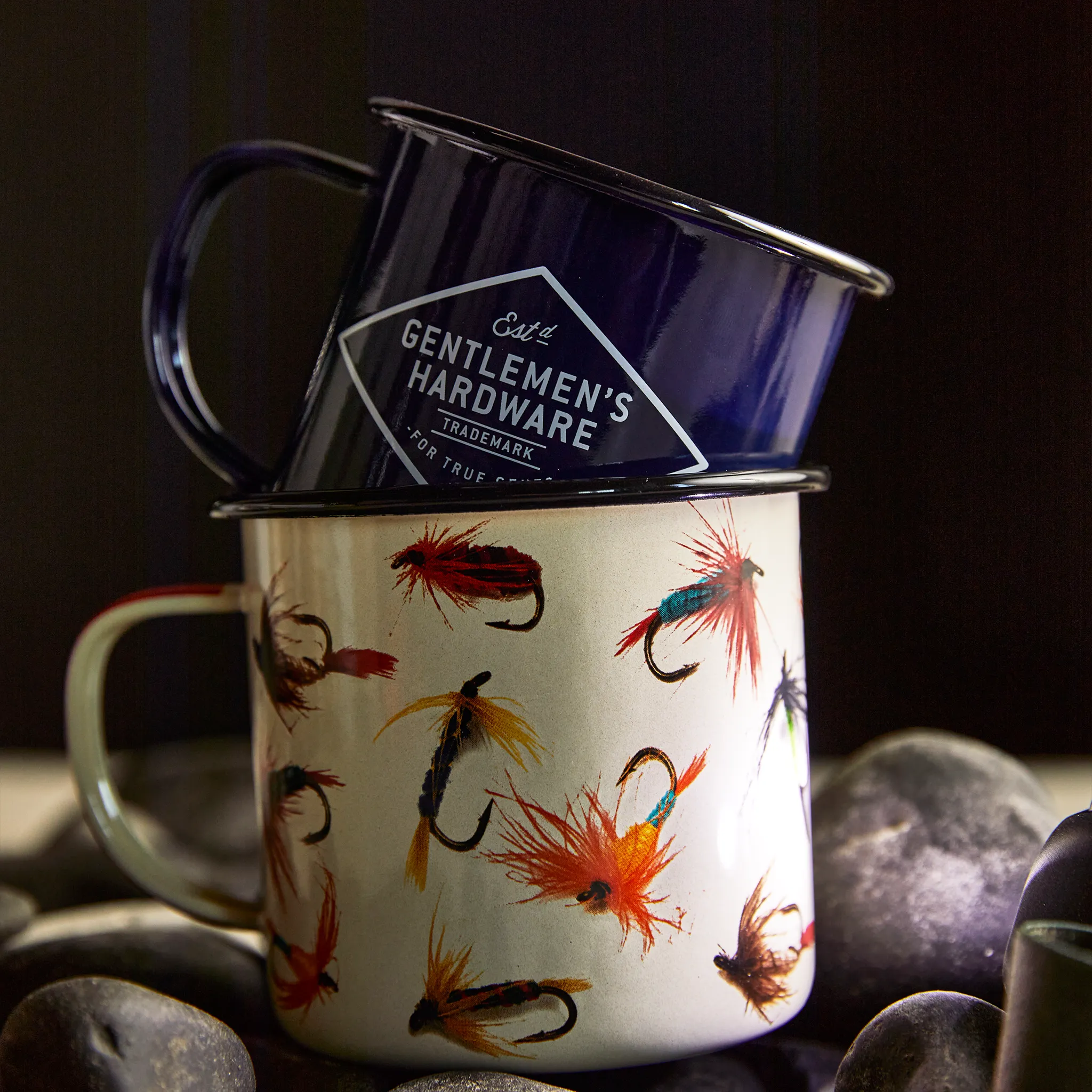 Enamel Mug - Fly Fishing