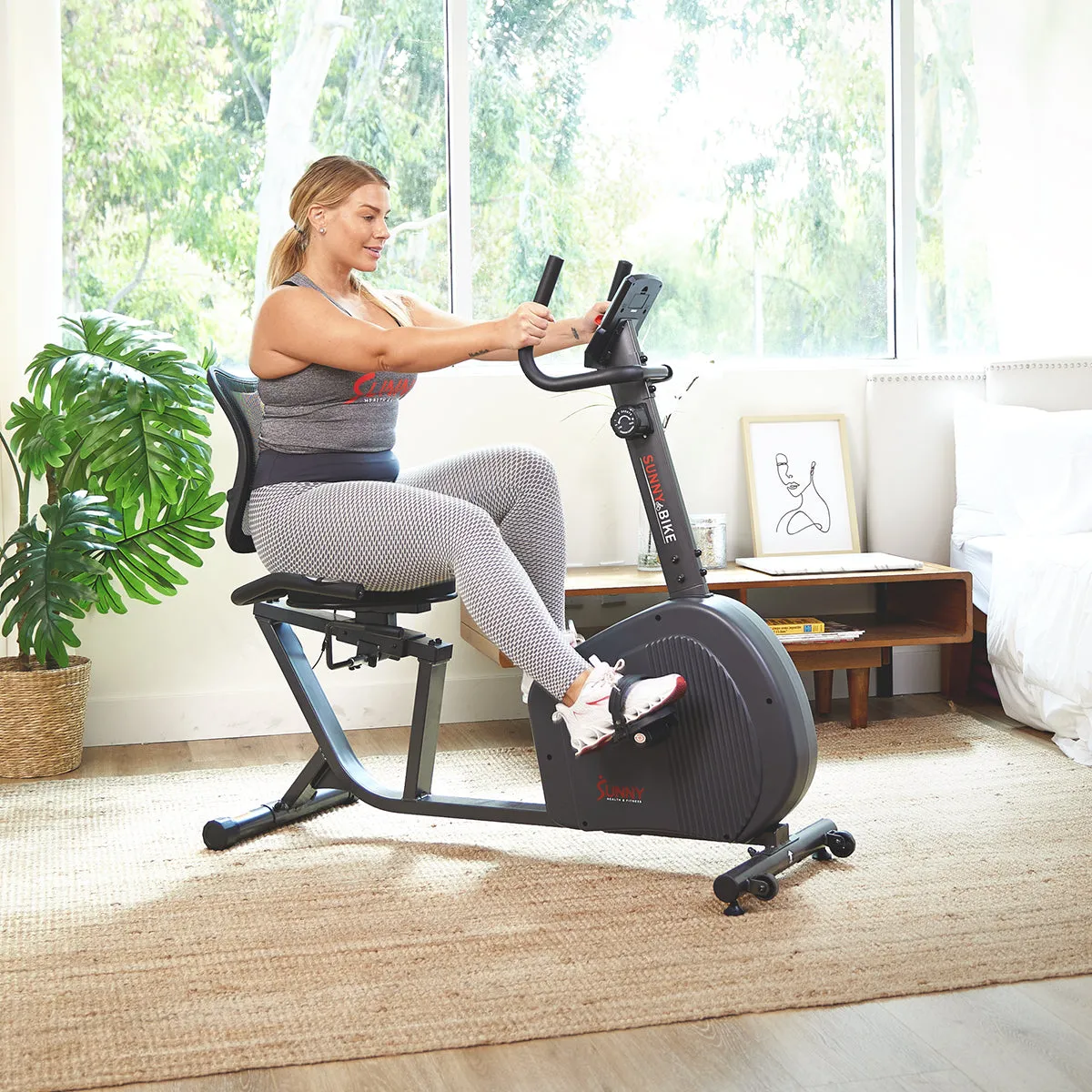 Endurance Series Magnetic Smart Recumbent Exercise Bike