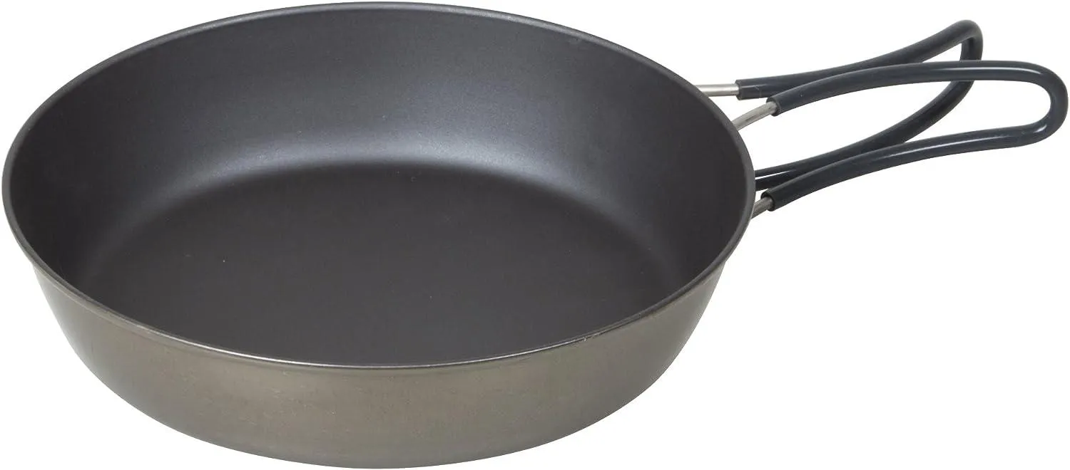 Evernew Titanium Ti NS Non-Stick Fry Pan 6.5 Inch w/Insulated Handles ECA441