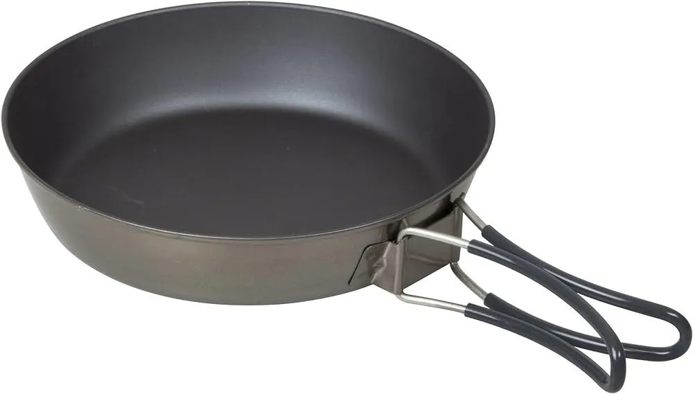 Evernew Titanium Ti NS Non-Stick Fry Pan 6.5 Inch w/Insulated Handles ECA441