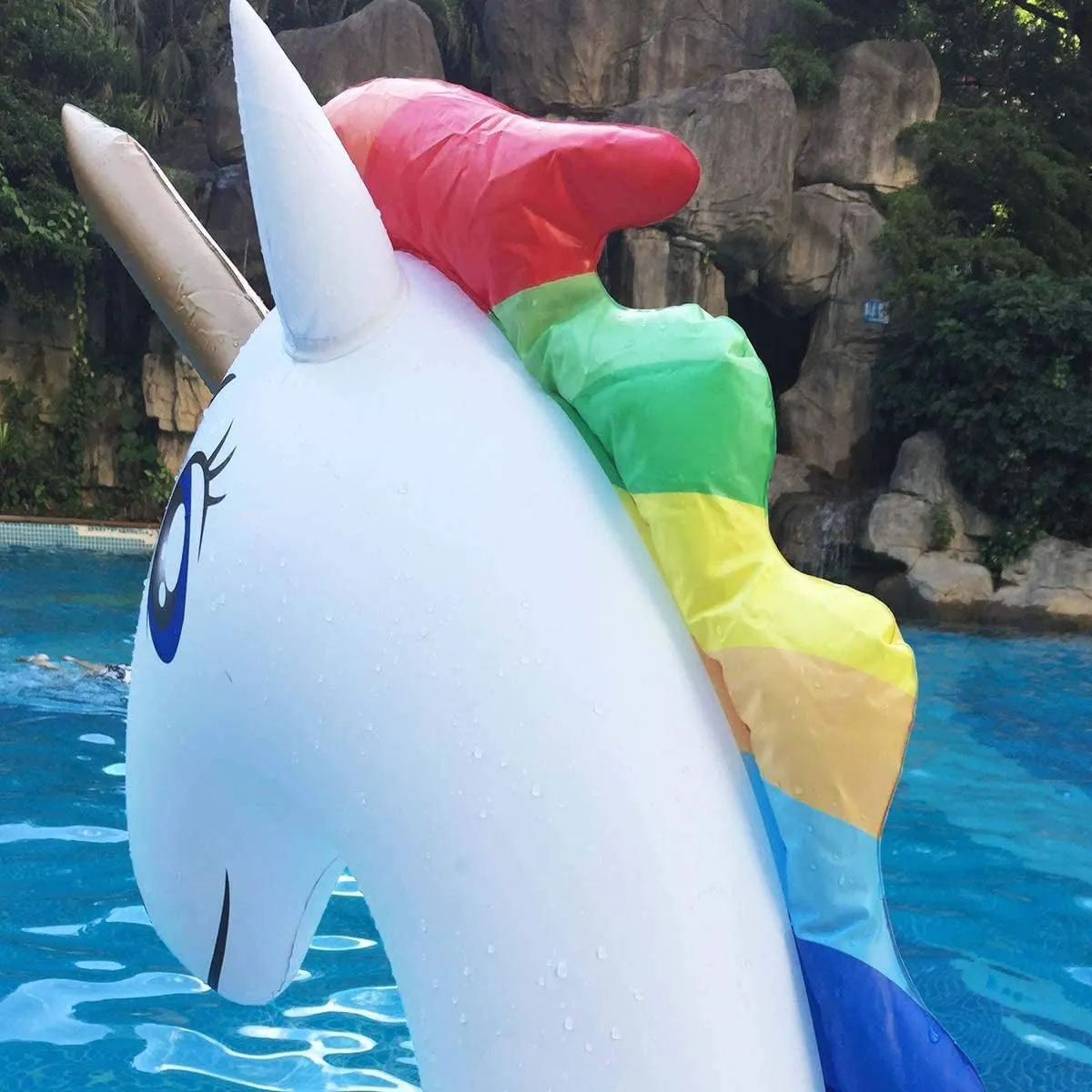 Fancydresswale Swimming tube Unicorn Baby Swimming ring Kids Inflatable Swimming Pool Fun Swimming Rings