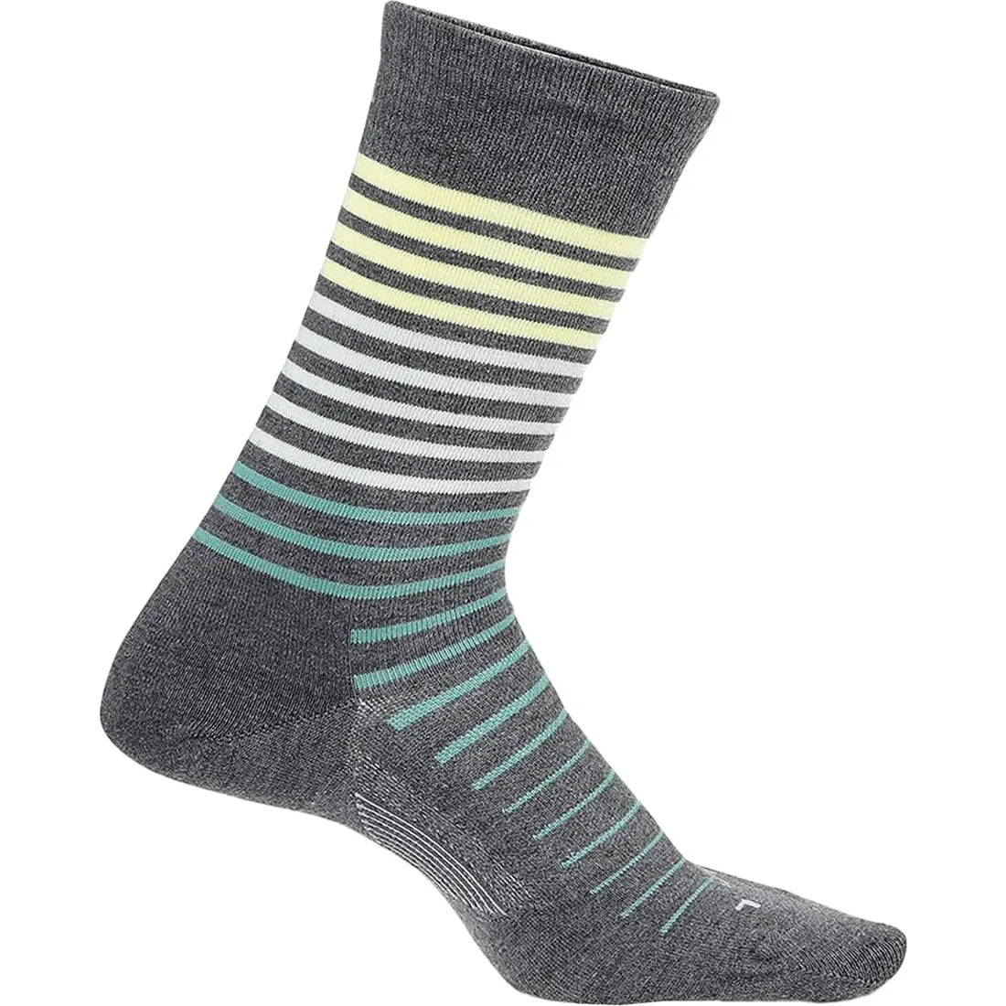 Feetures Ultra Light Crew Amp Stripe Sock - Women's