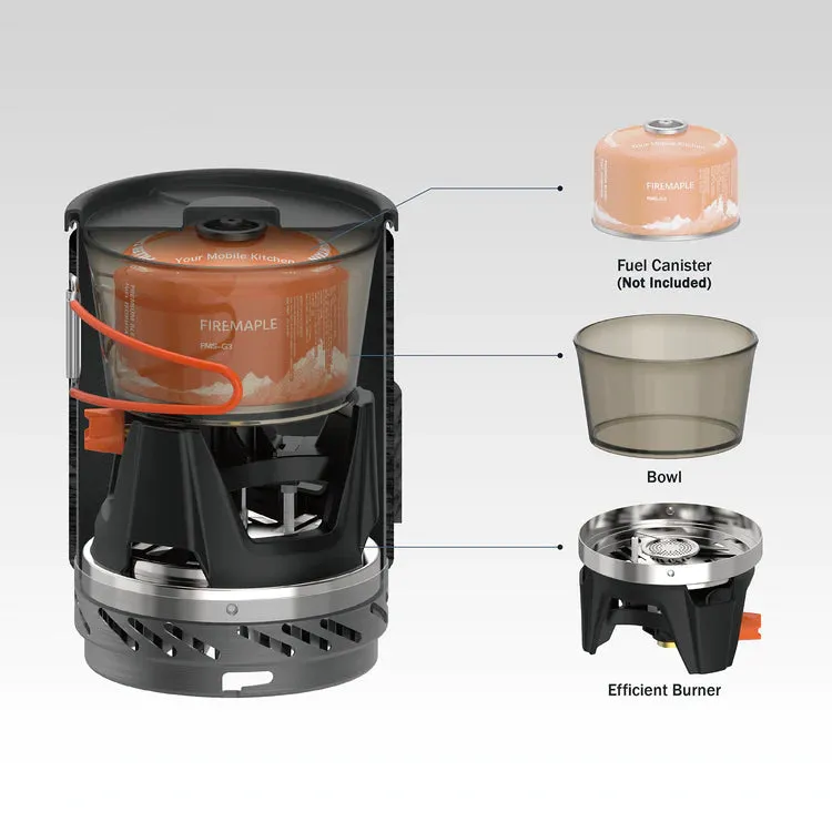 FIREMAPLE FMS-X1  Economic Cooking system