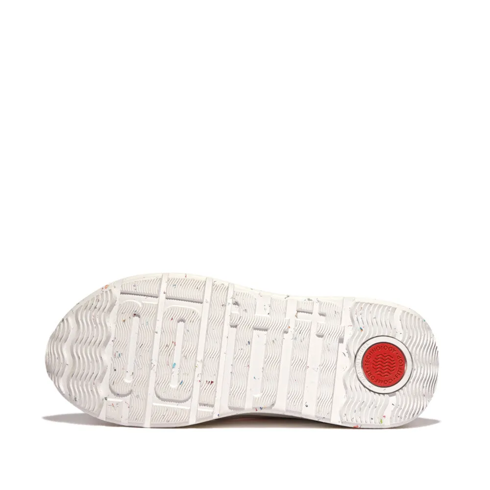 FitFlop F-mode e01 Limited Edition Urban White Flatform Sneakers