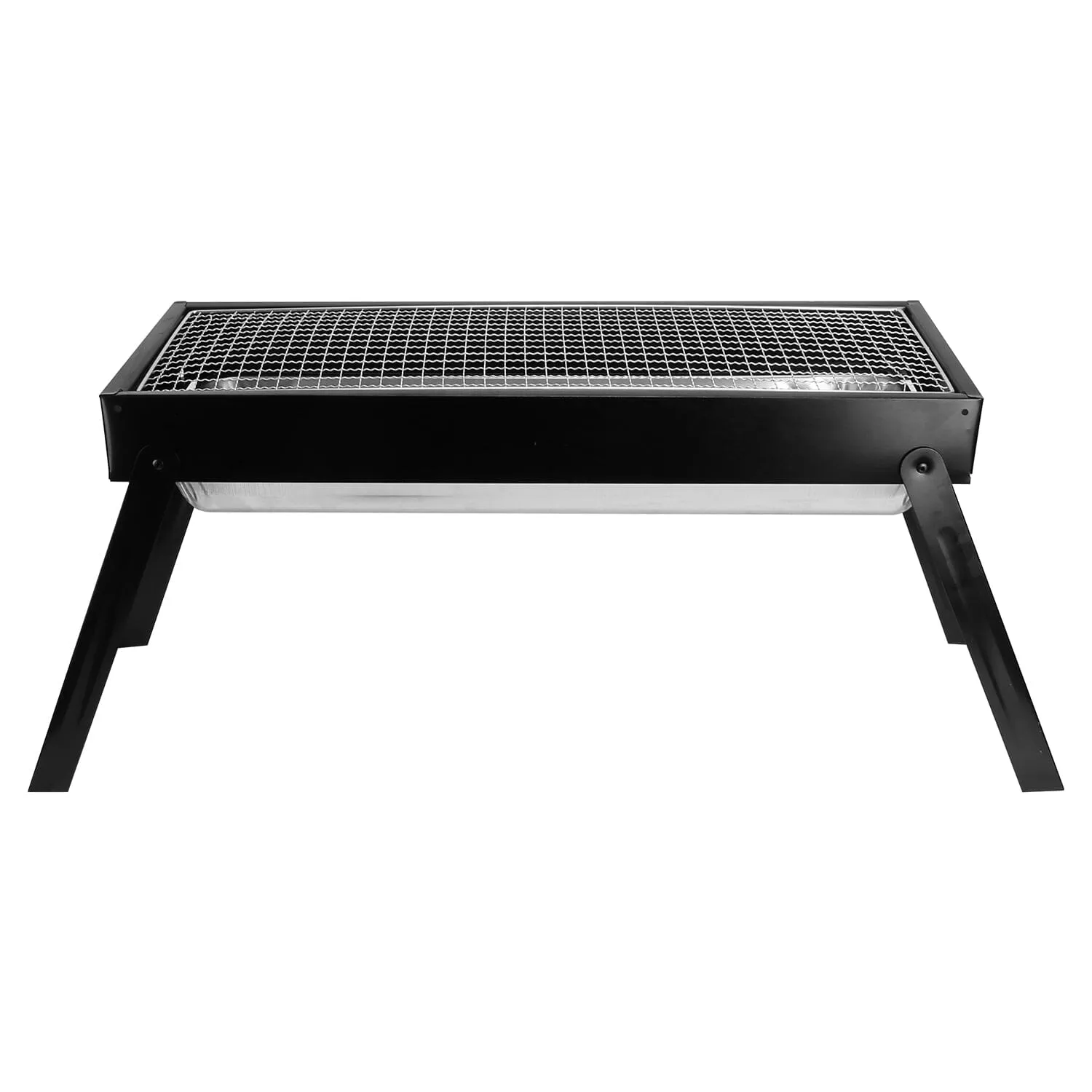 Foldable Charcoal BBQ Grill Stainless Steel Grill Net