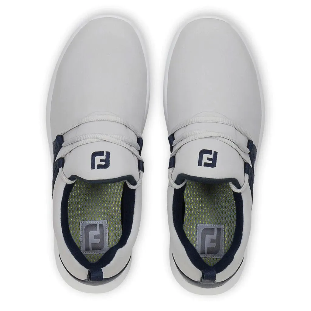 FootJoy Leisure Slip On White Black Womens Golf Shoes