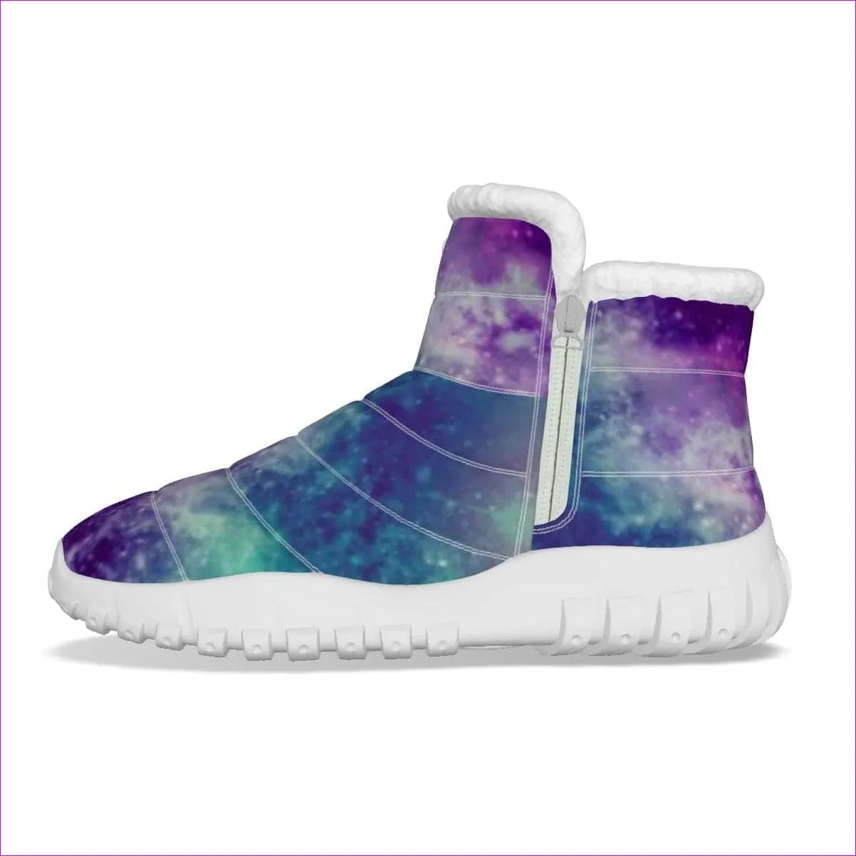 Galaxy Womens Zip-up Snow Boots