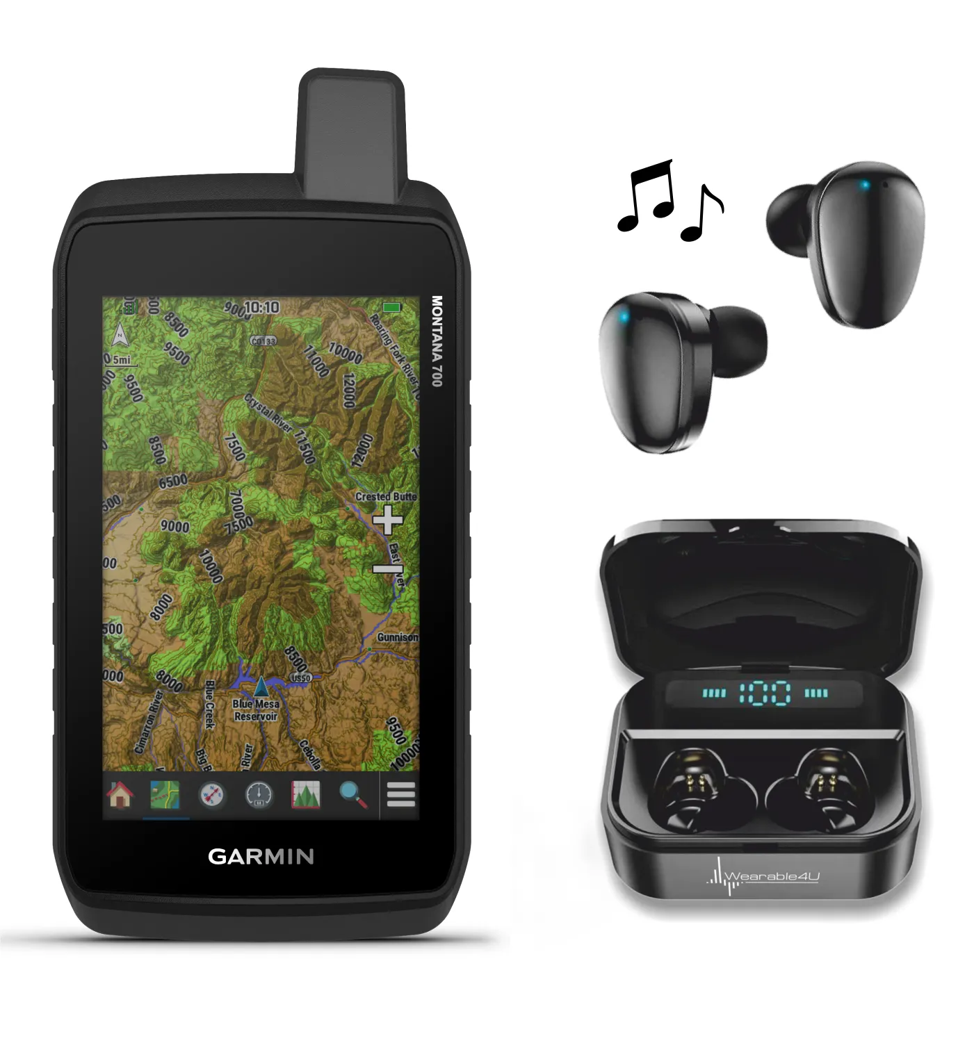 Garmin Montana 700 Series (750i, 700i or 700 ) Rugged GPS Touchscreen Navigator with inReach Technology