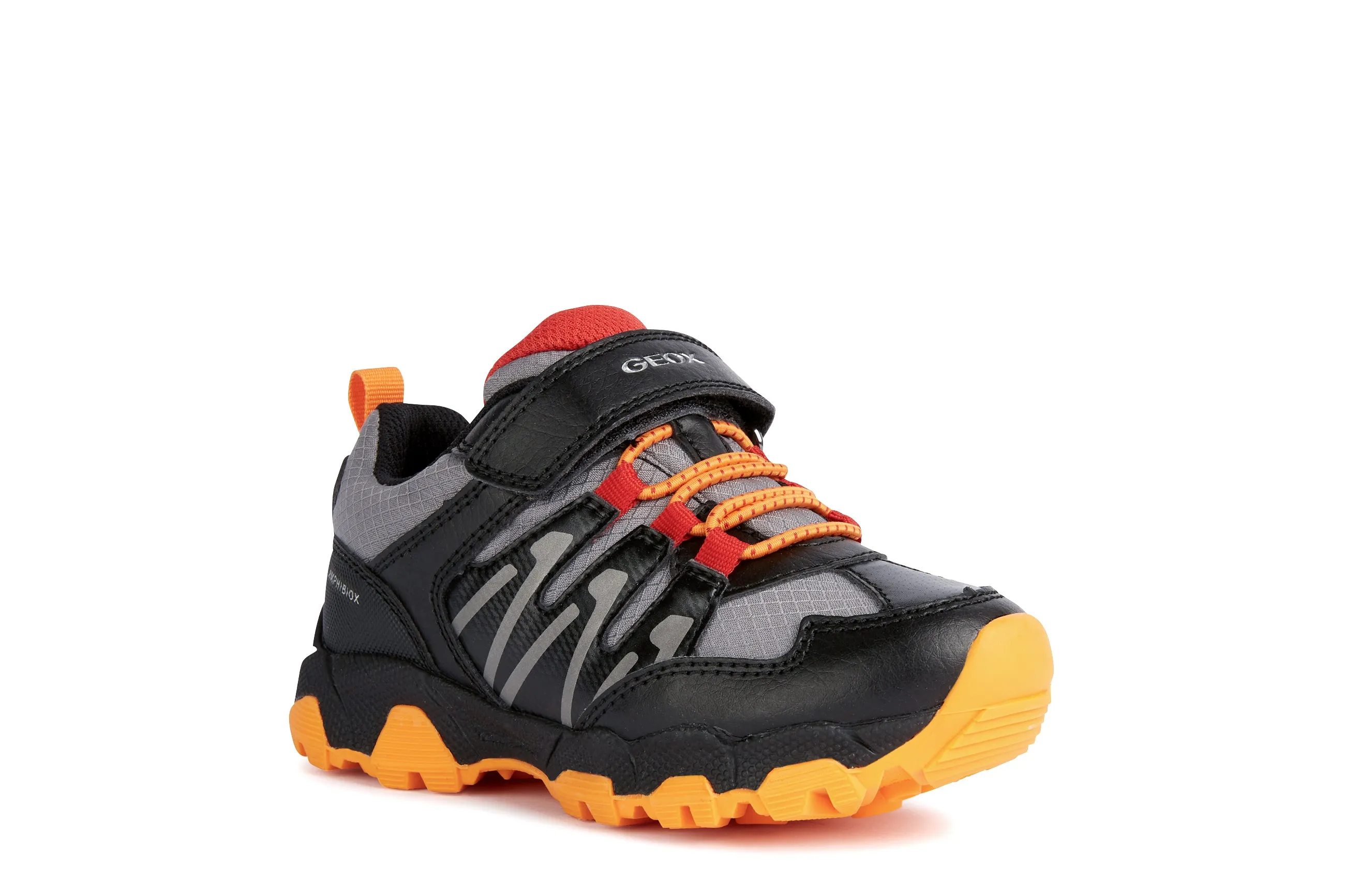 Geox Magnetar Black Orange