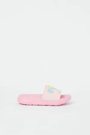 Girls Pink Princess Slide