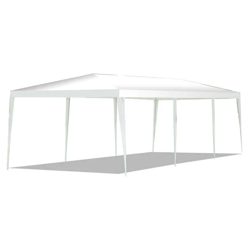 GrandShoppersHub  10' x 30' Waterproof Gazebo Canopy Tent for Wedding & Party