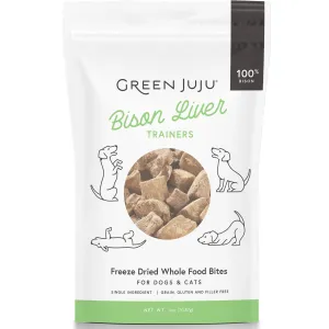 Green Juju Training Treat Dog Bison 3 oz