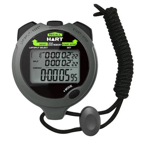 Hart 100 Lap Coach Stopwatch