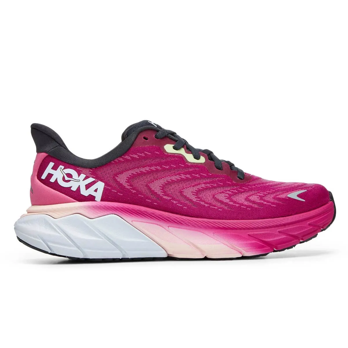 Hoka Arahi 6 Womens | Festival Fuchsia / Ibis Rose