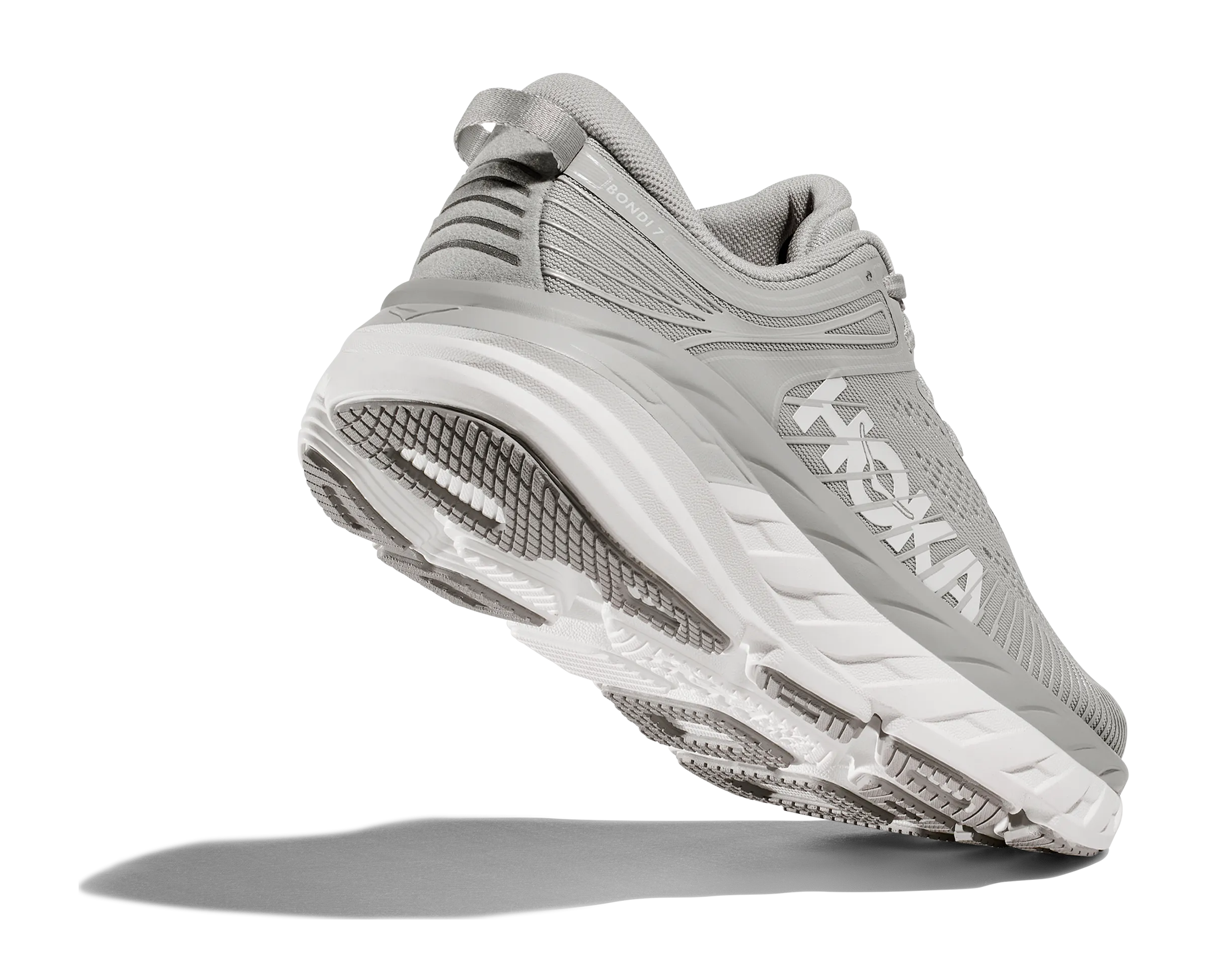 HOKA BONDI V7 WOMEN'S MEDIUM GREY