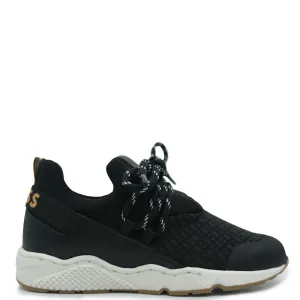 Hugo Boss Black Print Slip On Trainers