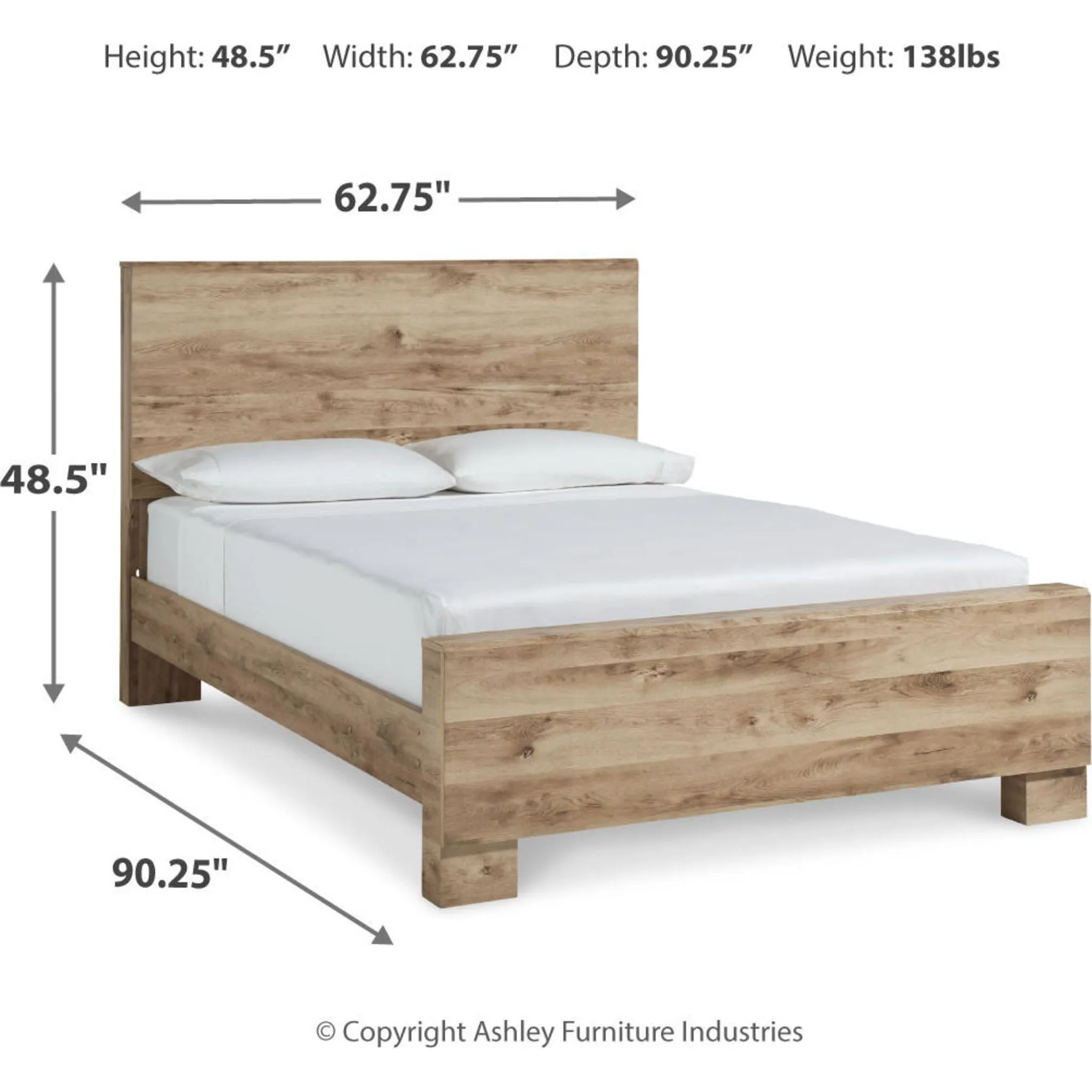 Hyanna 5 Piece Queen Panel Bedroom