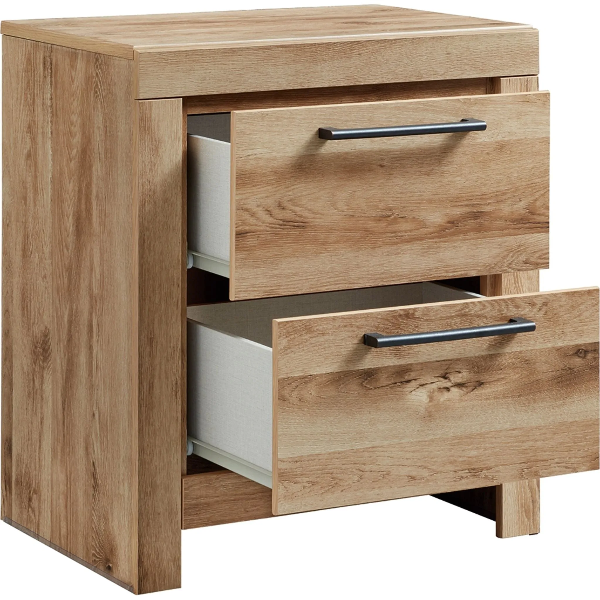 Hyanna Two Drawer Nightstand