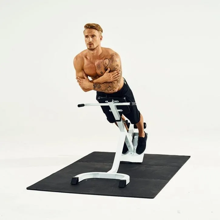 Hyperextension Bench - White