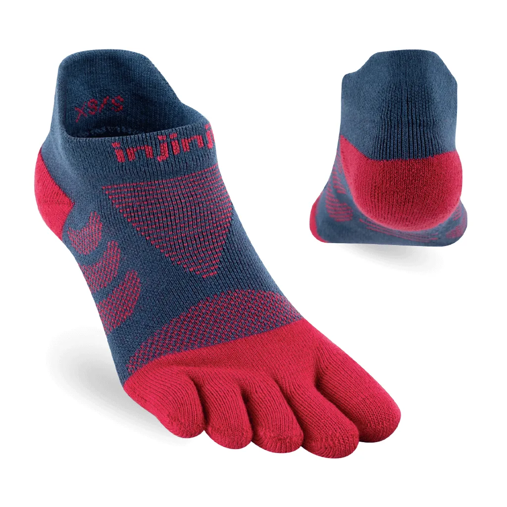 Injinji Womens Specific Ultra Run No Show Running Socks