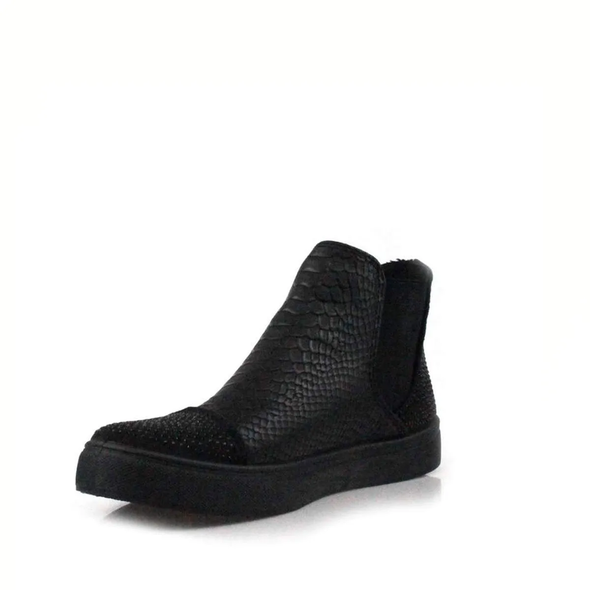 ISABELLA Flat Chelsea Boot With Diamante