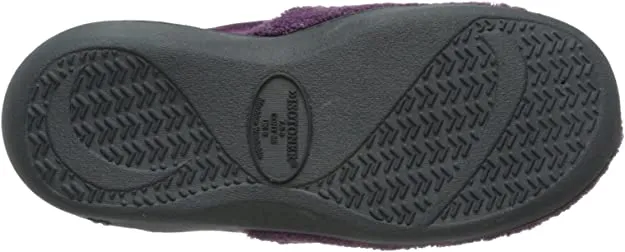 isotoner Women's Microterry Pillowstep Slippers with Satin Cuff