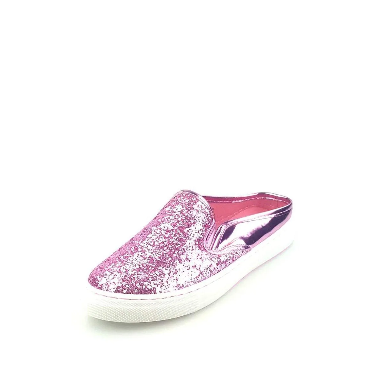 Julissa Slip On Metallic Glitter Pump