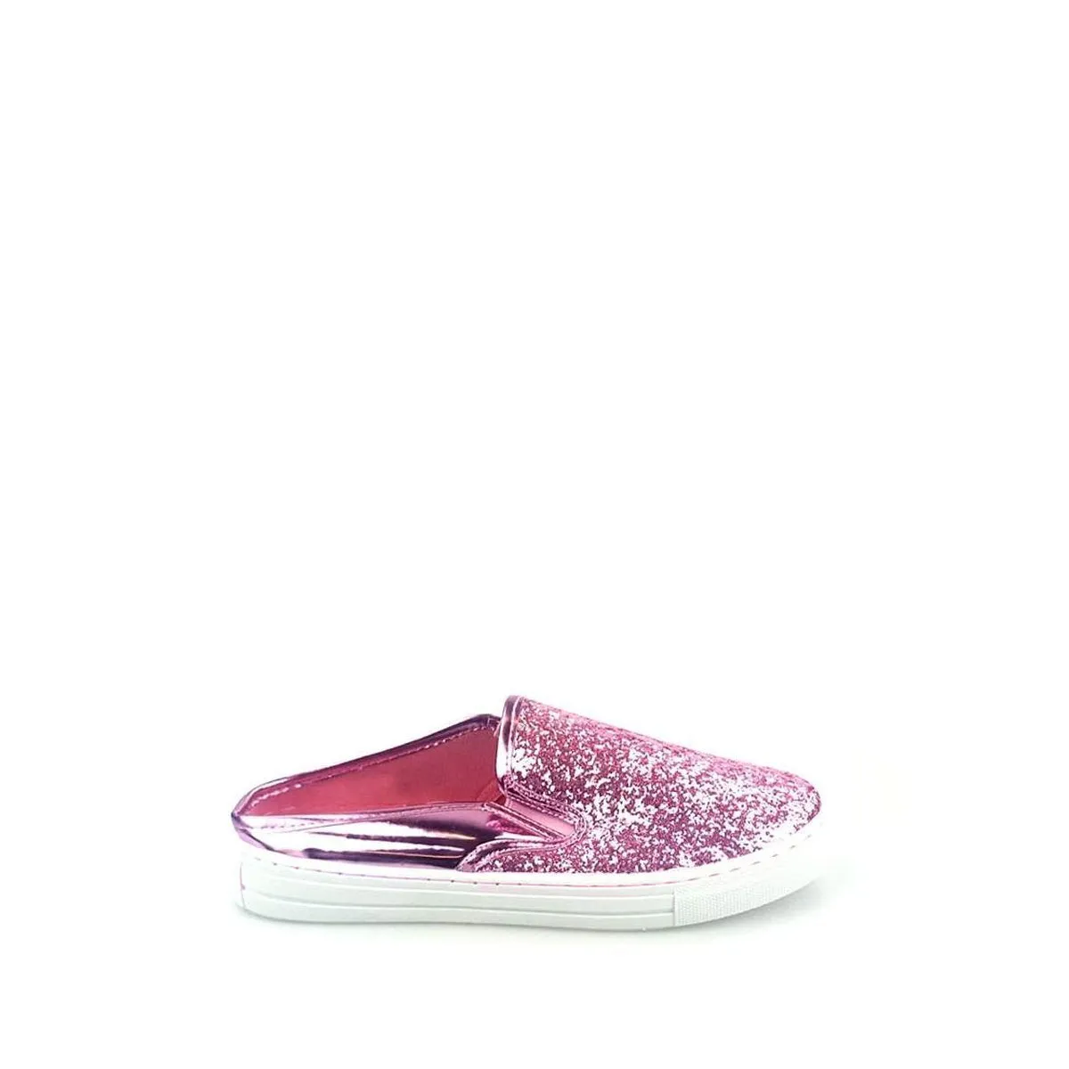 Julissa Slip On Metallic Glitter Pump