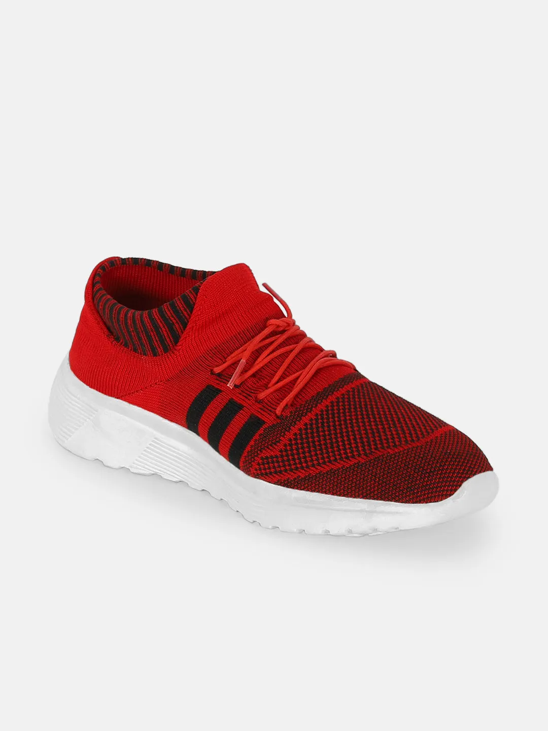 JUMP USA Men's Red & Black Artemis Running Shoes