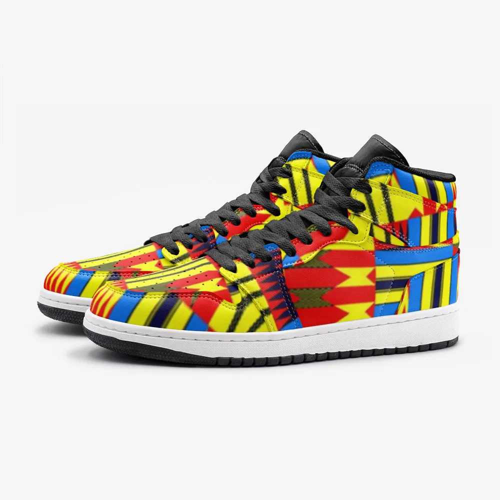 KENTE BLUE Unisex Sneaker TR