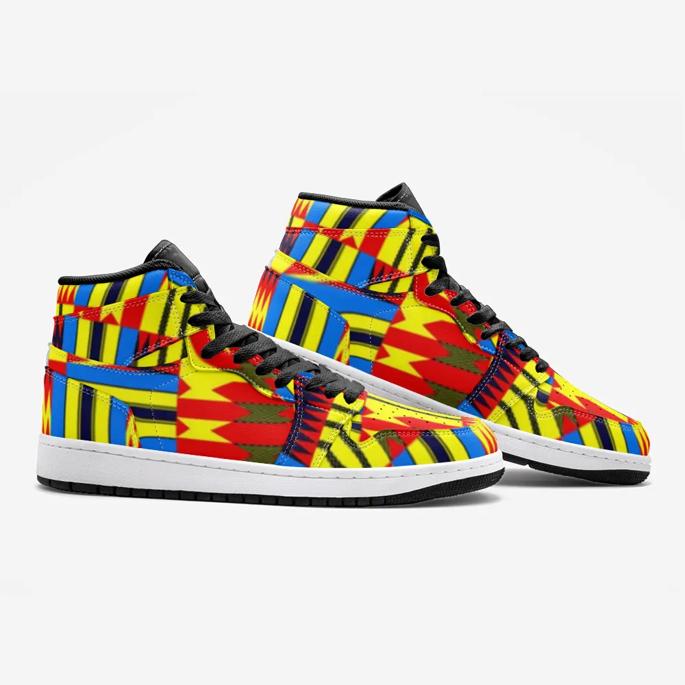 KENTE BLUE Unisex Sneaker TR