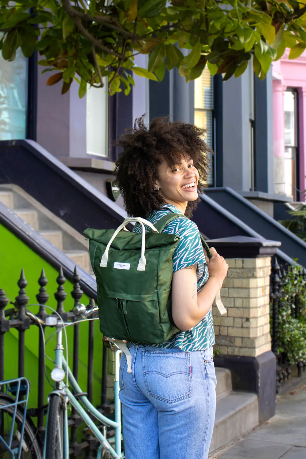 Khaki | “Hackney” 2.0 Backpack | Medium