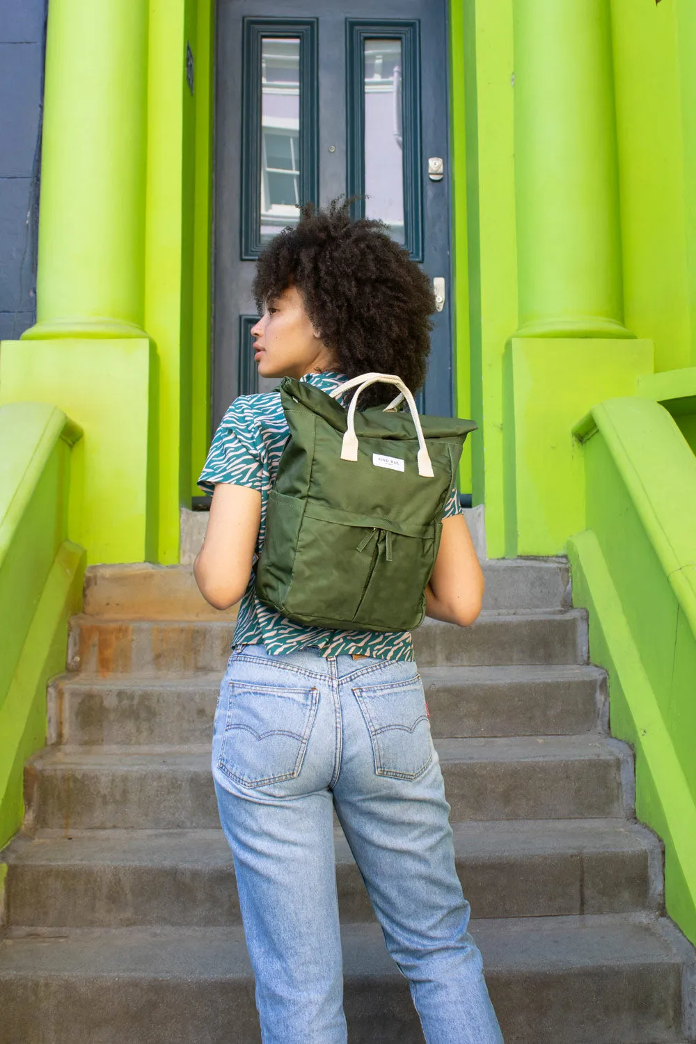 Khaki | “Hackney” 2.0 Backpack | Medium