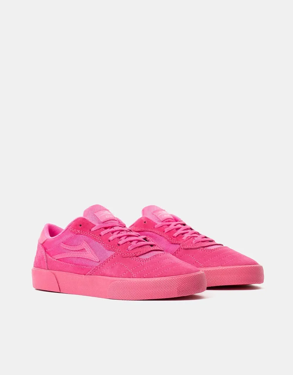 Lakai Cambridge Skate Shoes - Pink Suede