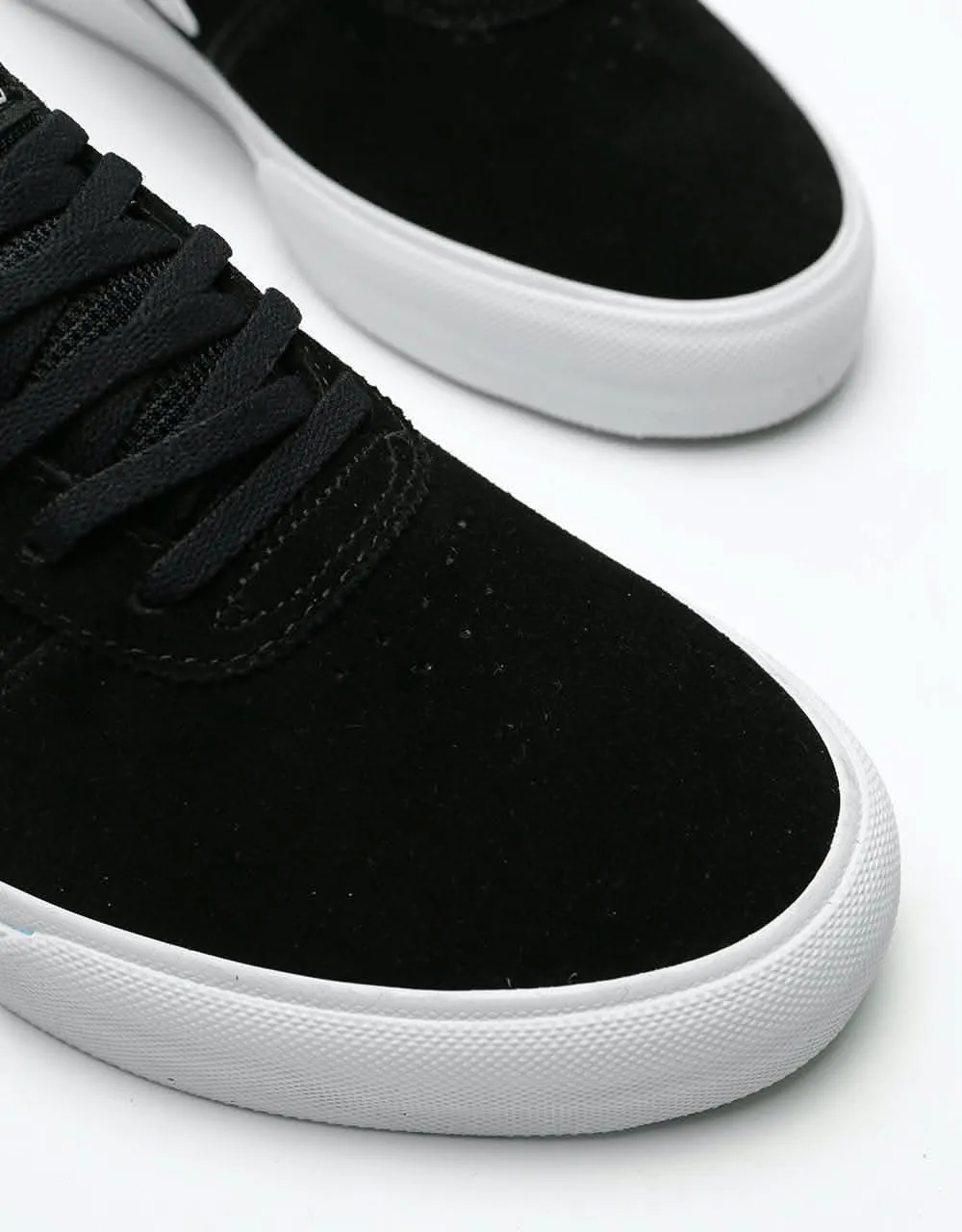 Lakai Manchester Skate Shoes - Black Suede