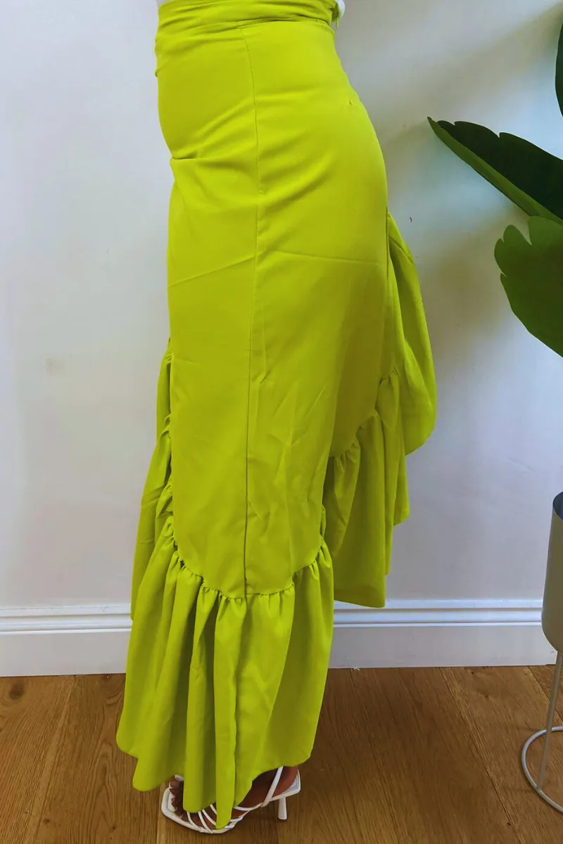 LAYLA SKIRT - LIME