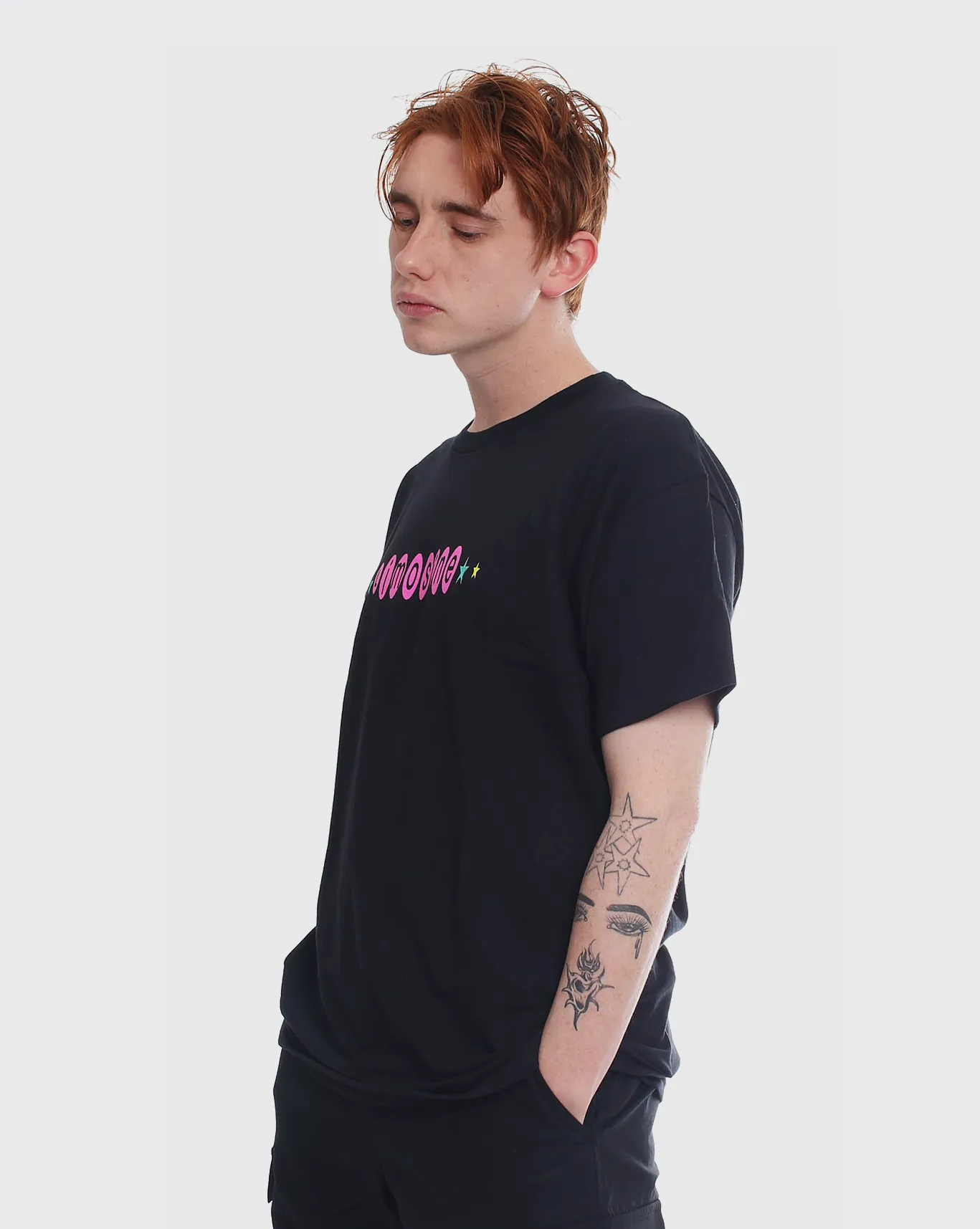 Limosine Pink Bubz Shirt - Black