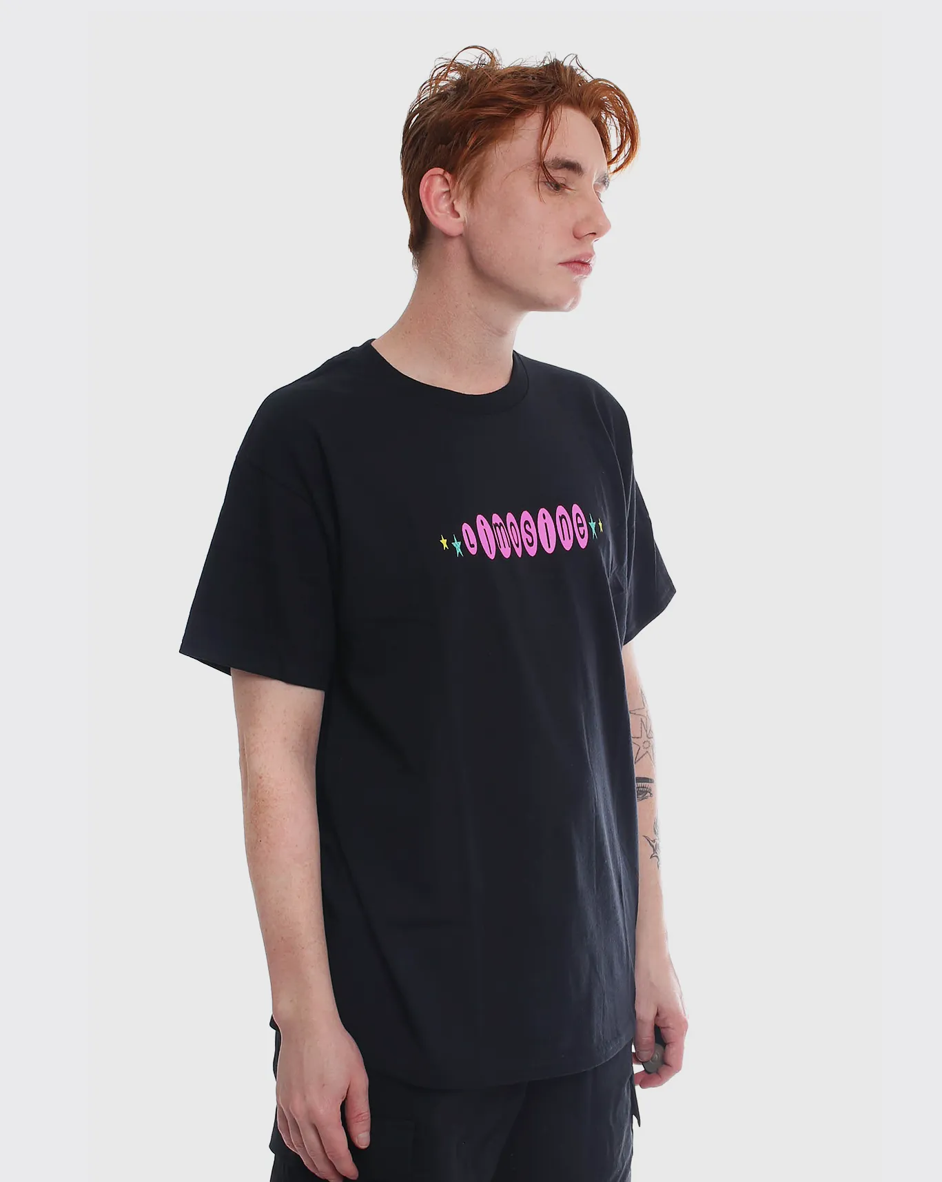 Limosine Pink Bubz Shirt - Black