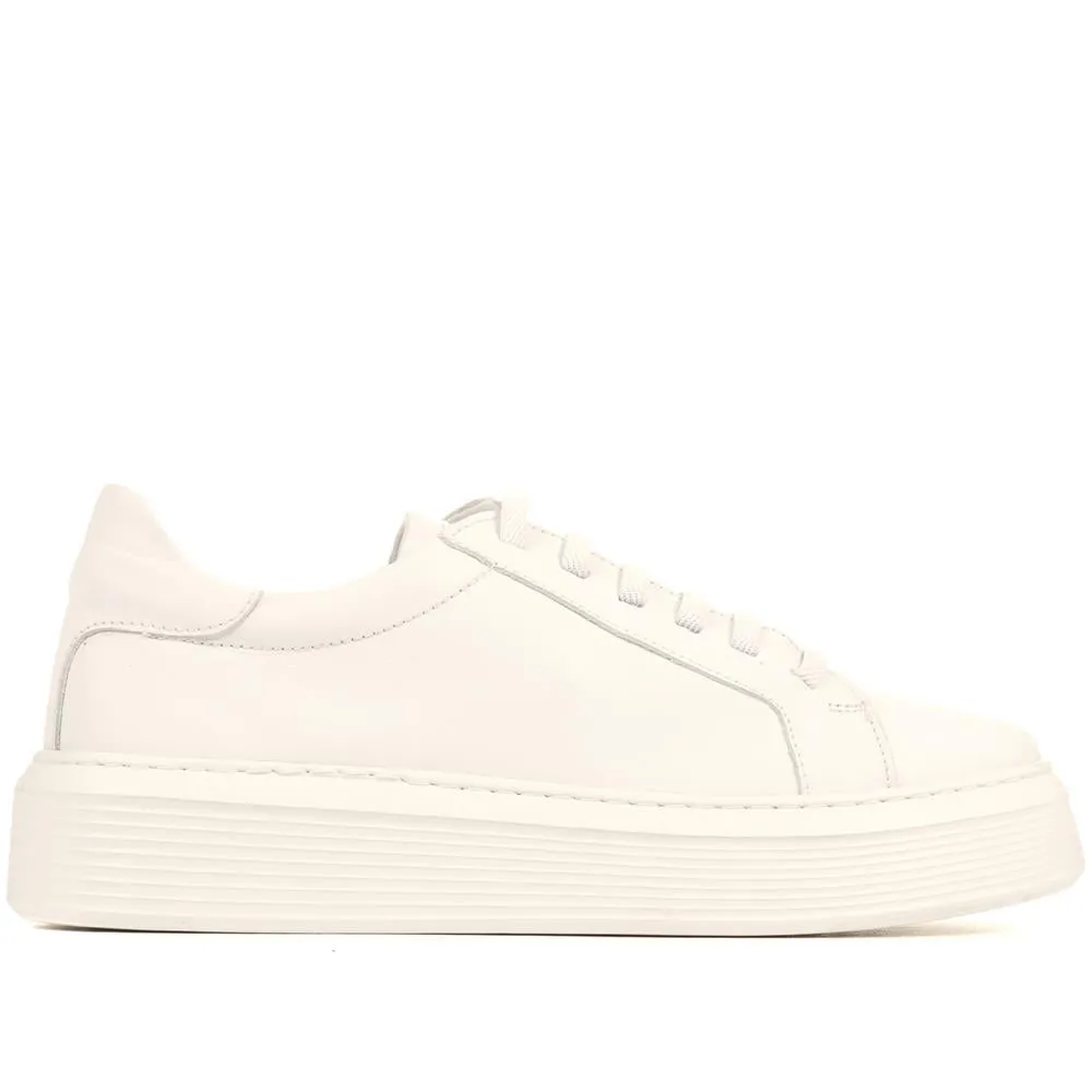 Magnolia Chunky Platform Trainers - MAGNOLIA / 322 298